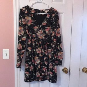 Floral mini dress